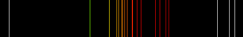 neon spectral emission lines